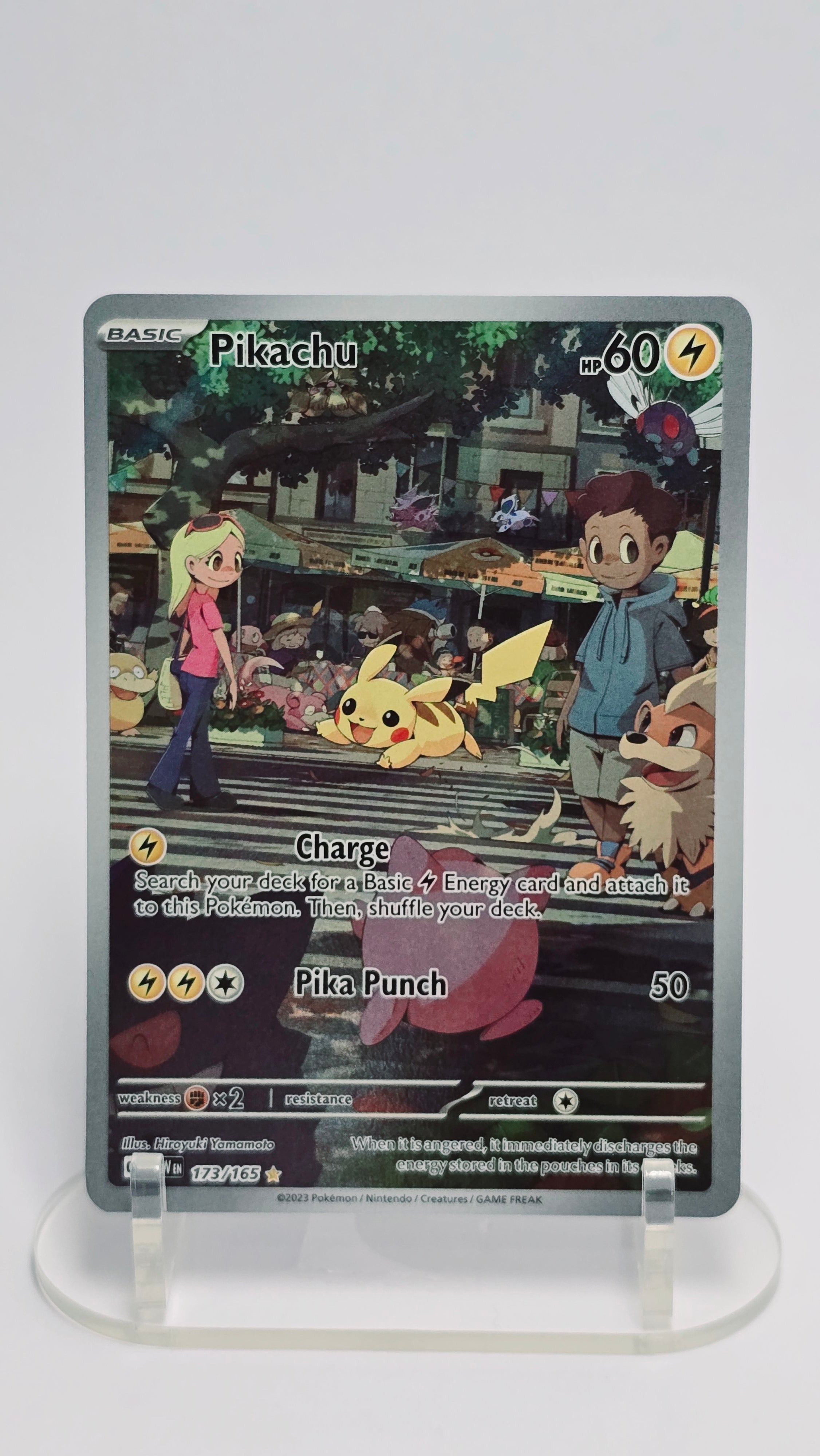 Pikachu - SV: 151 - IR 173/165 - English