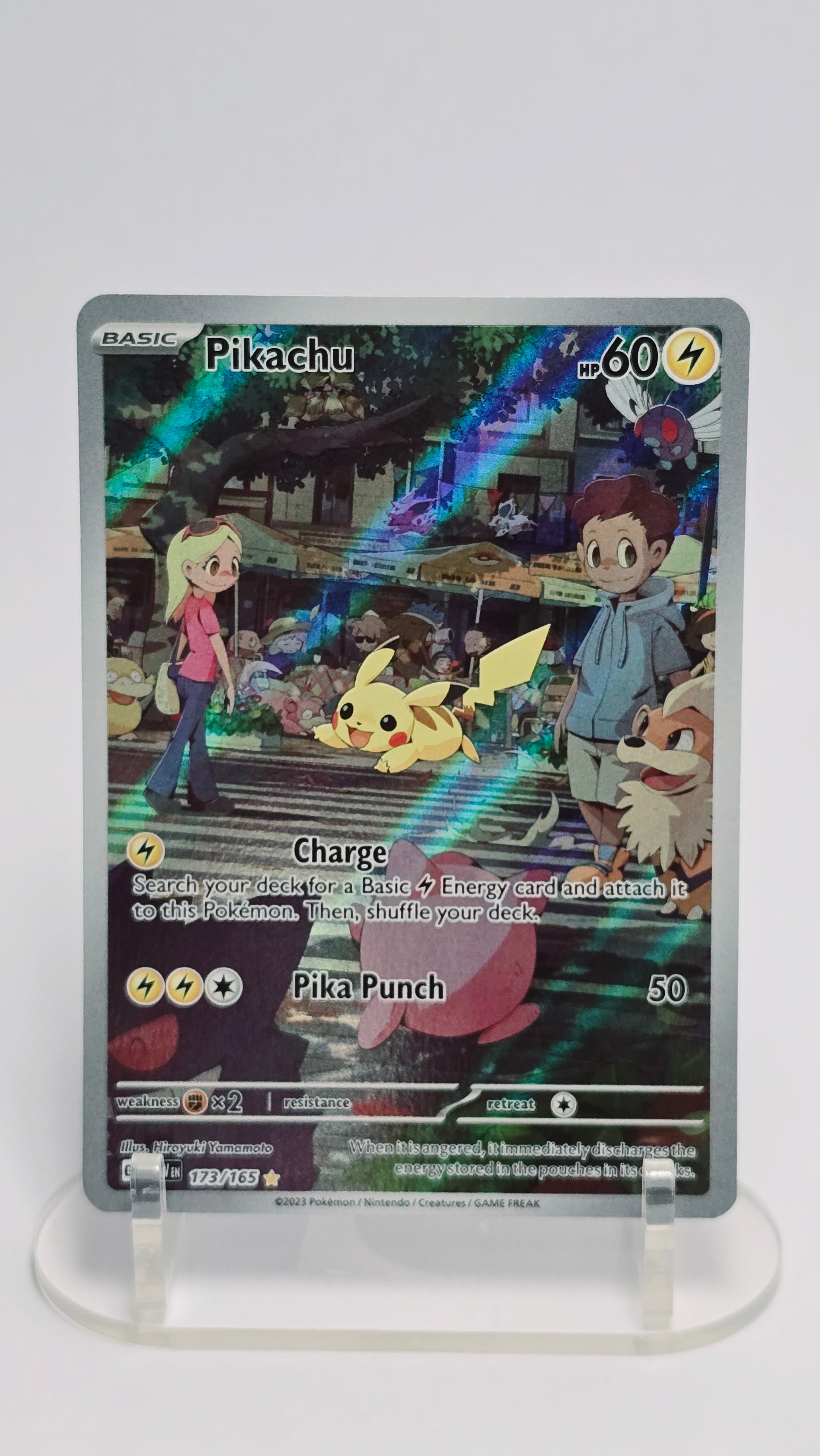 Pikachu - SV: 151 - IR 173/165 - English