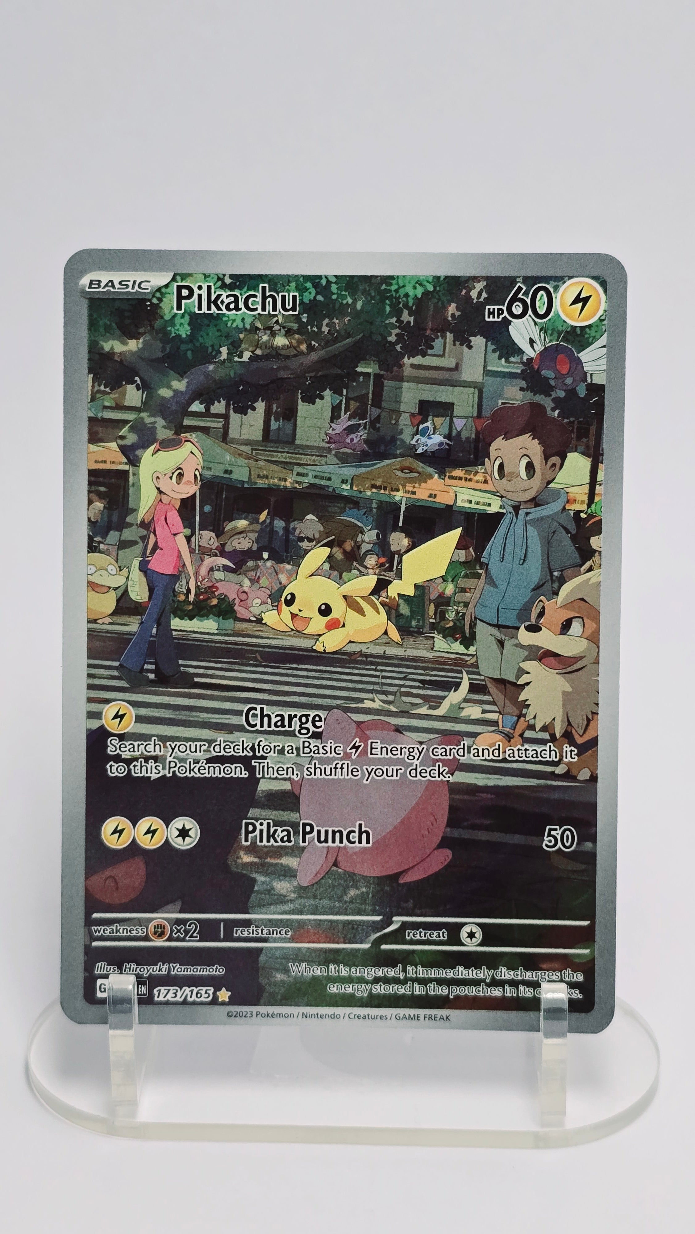 Pikachu - SV: 151 - IR 173/165 - English