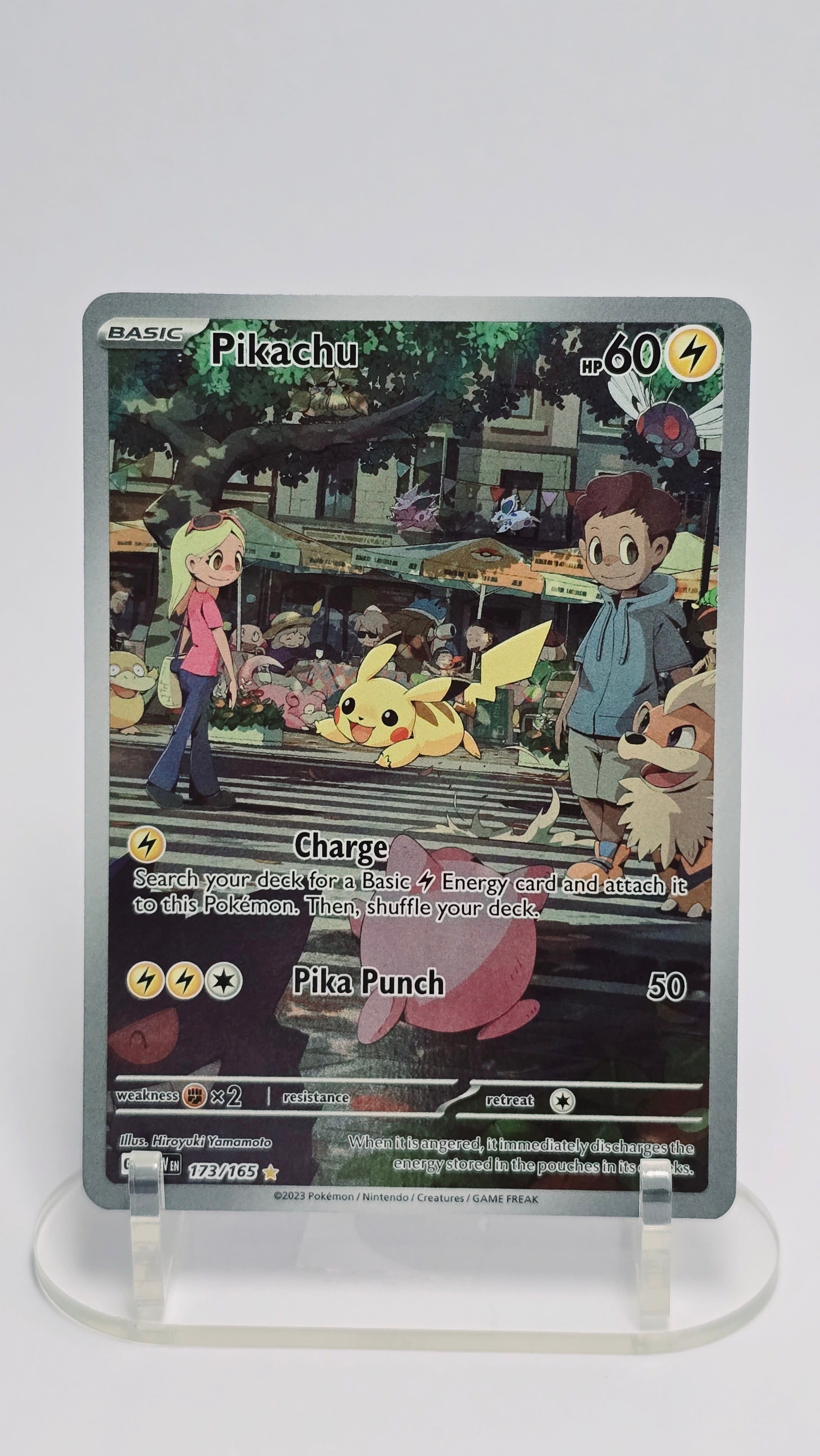 Pikachu - SV: 151 - IR 173/165 - English