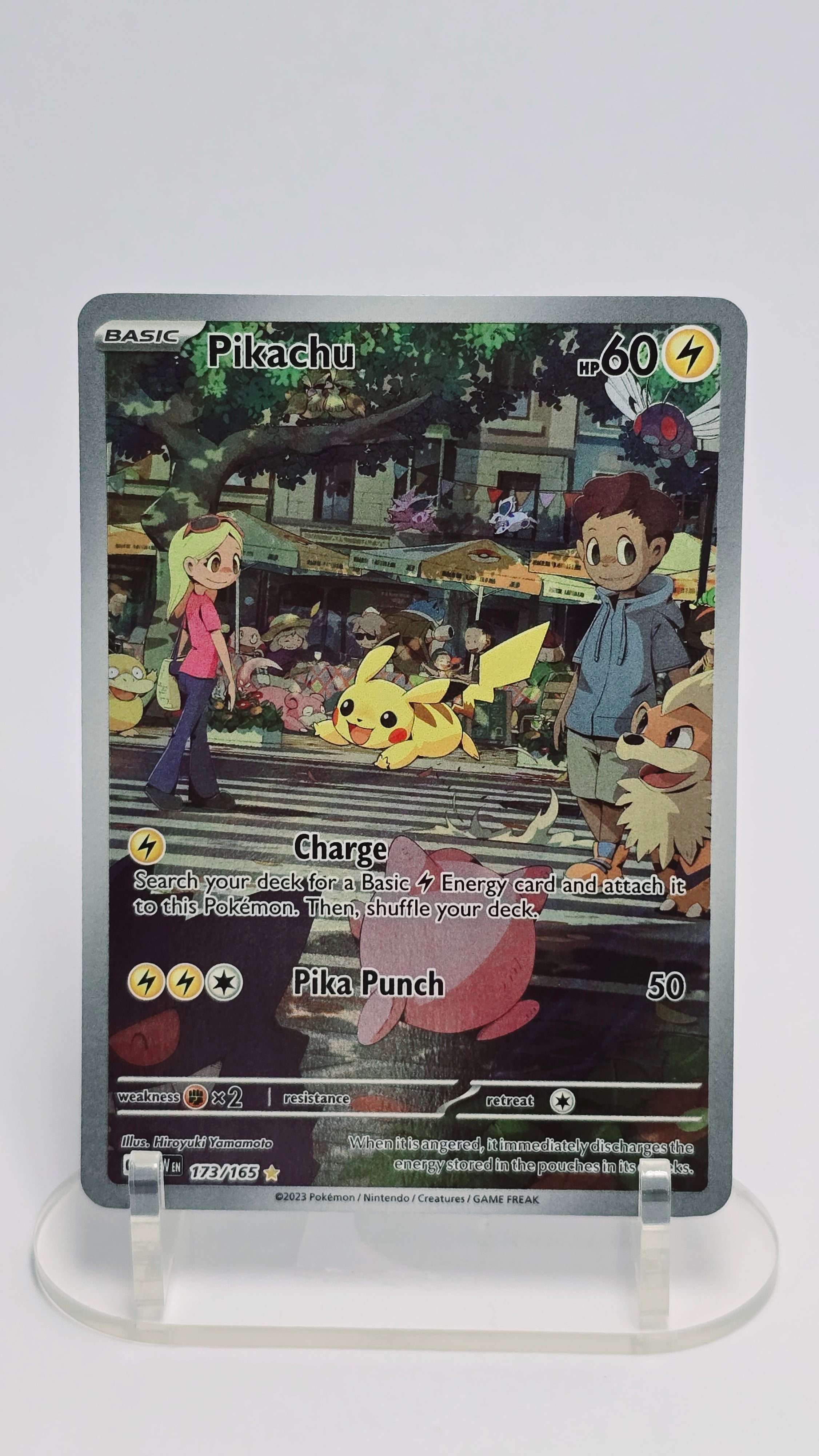 Pikachu - SV: 151 - IR 173/165 - English