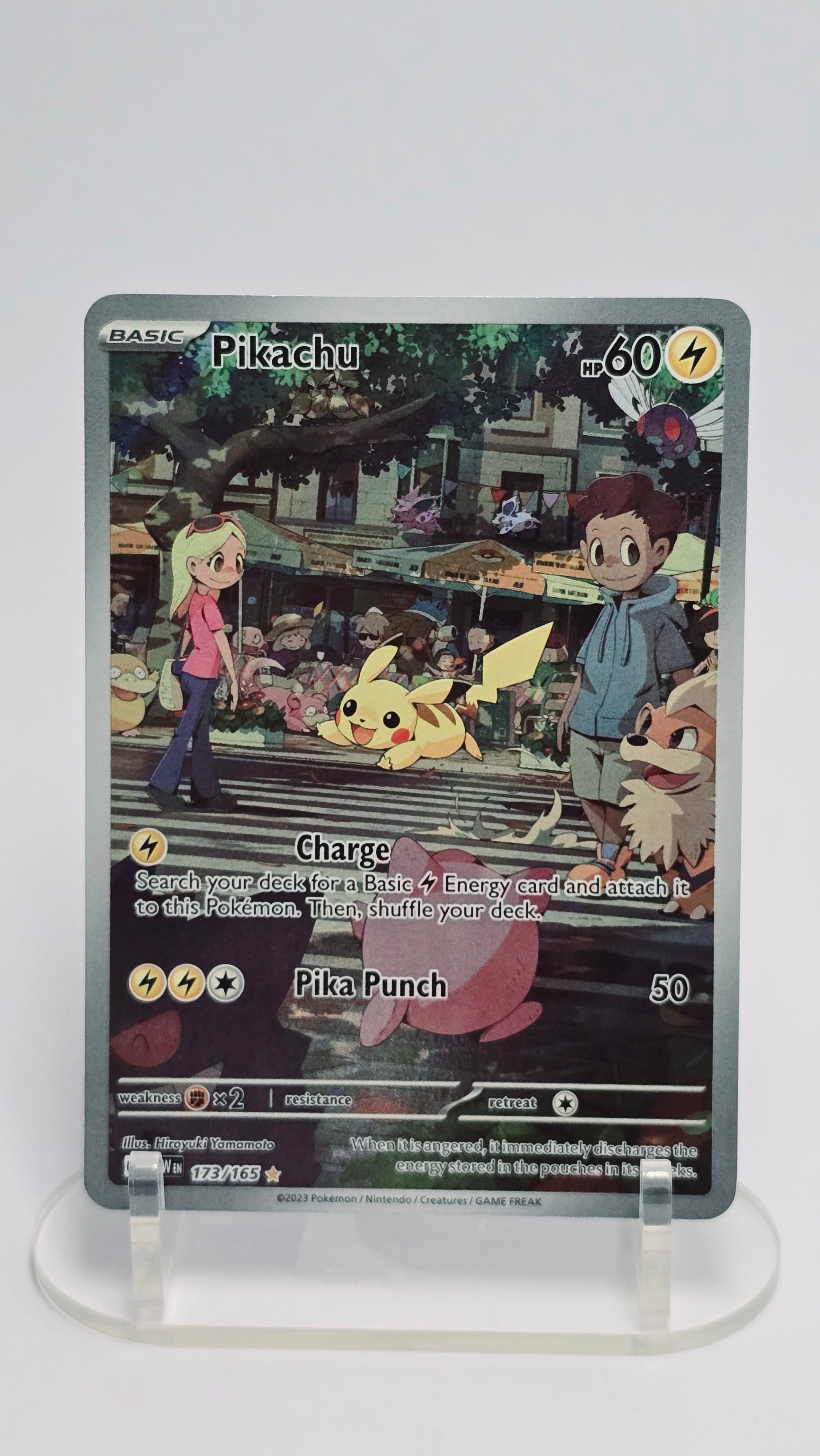 Pikachu - SV: 151 - IR 173/165 - English