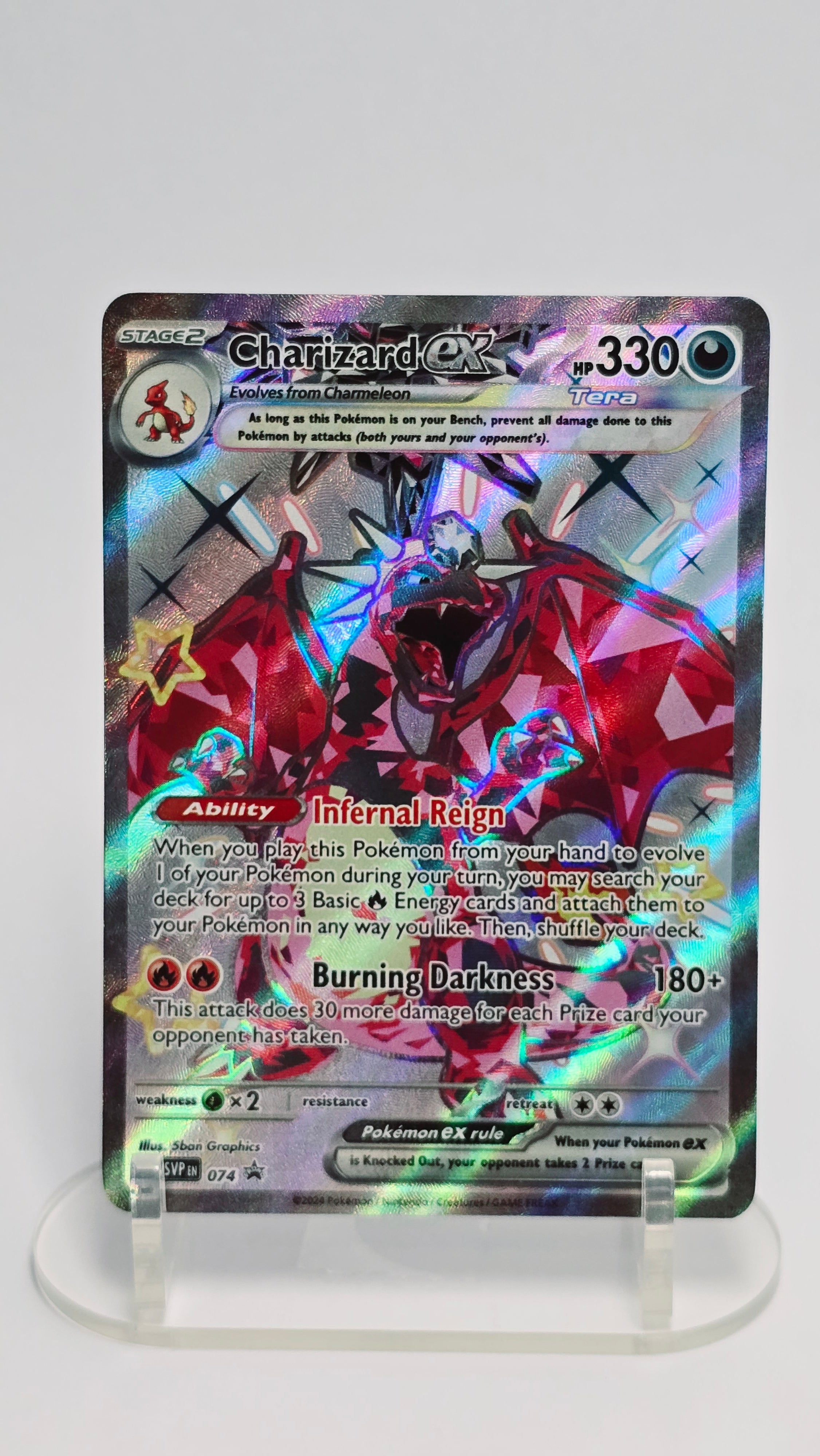 Charizard ex - Scarlet & Violet Promo - Promo 074 - English