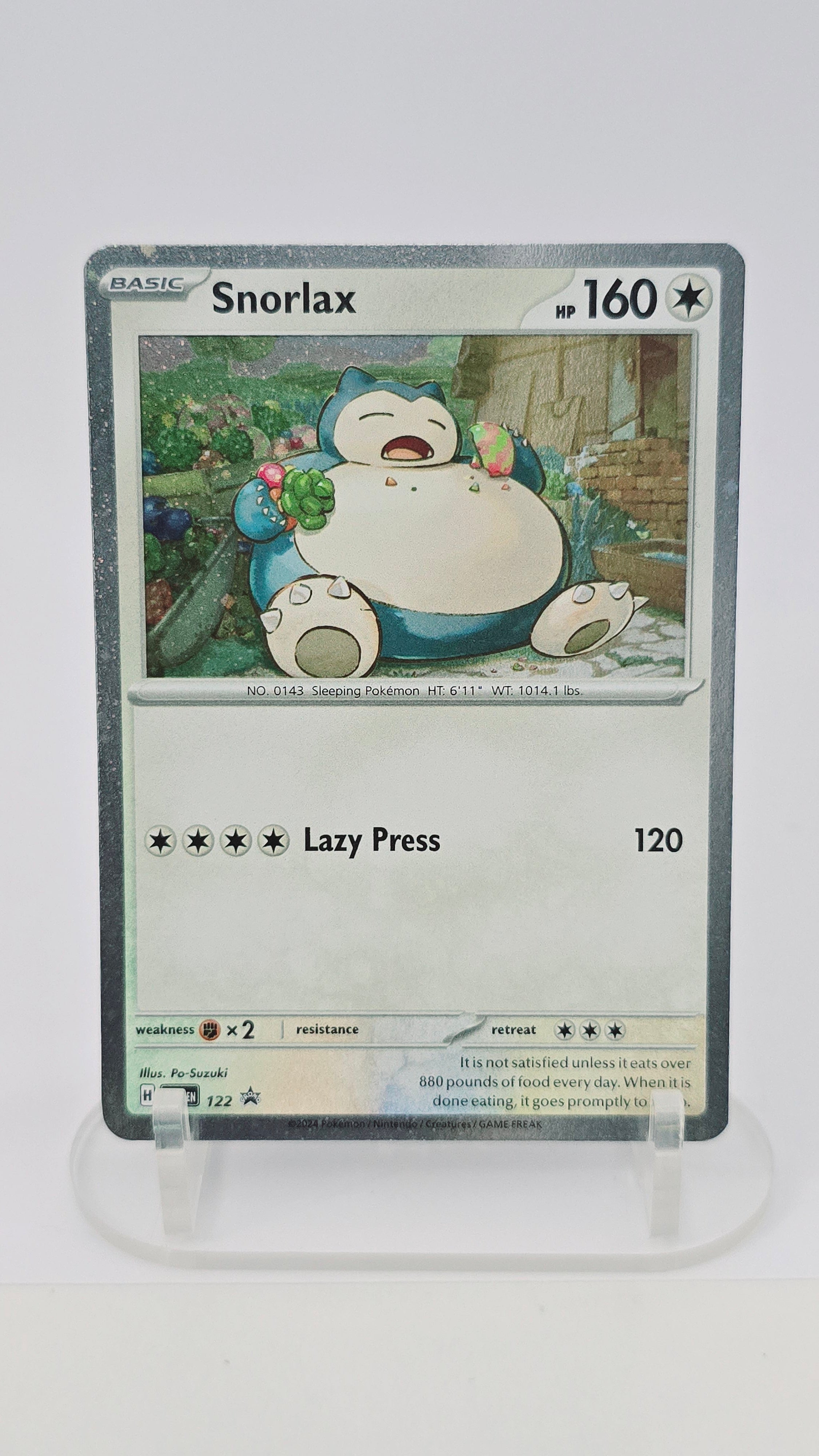 Snorlax (Cosmos) - Scarlet & Violet Promo - Promo 122 - English