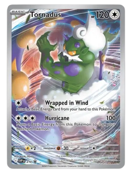 Tornadus - 210 - Scarlet & Violet Promo - Promo 210 - English