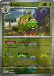 Swadloon - 002/086 (Poke Ball Pattern) - SV: White Flare (WHT) by SAFAQATI on MYNTED