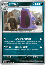 Swalot 092/142 Uncommon | Scarlet & Violet – Stellar Crown by Worth the XP on MYNTED