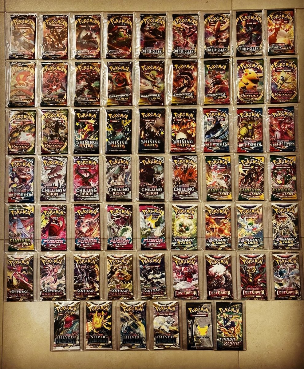 SWSH Booster Packs - Full Collection // All Pack Arts by Schmutzfink TCG on MYNTED