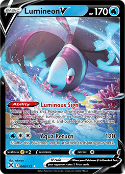 lumineon V Brilliant Stars 040/172