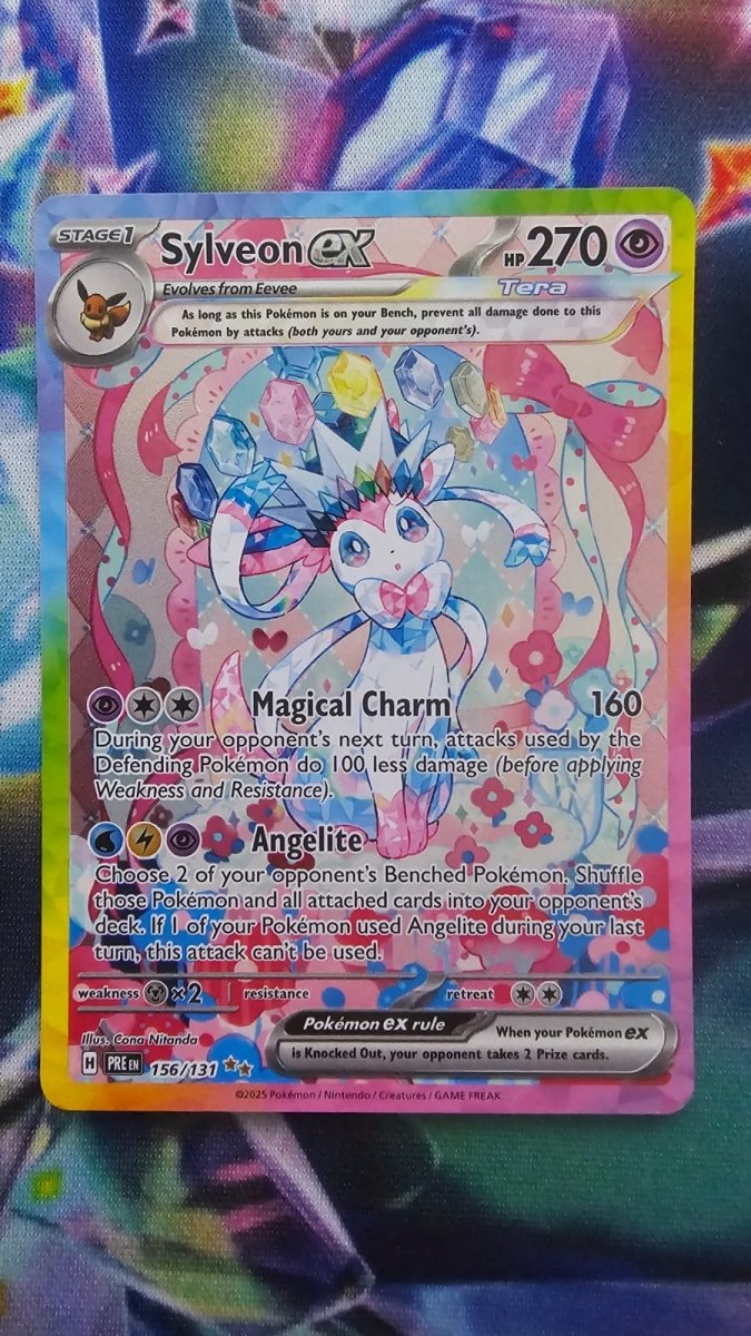 Sylveon EX 156/131 - Prismatic Evolutions - Special Illustration Rare by Light Collectibles on MYNTED