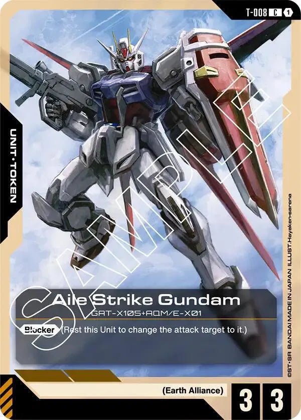T - 008 - C - Aile Strike Gundam - SEED Strike [ST04] by MechaKai Collectibles on MYNTED
