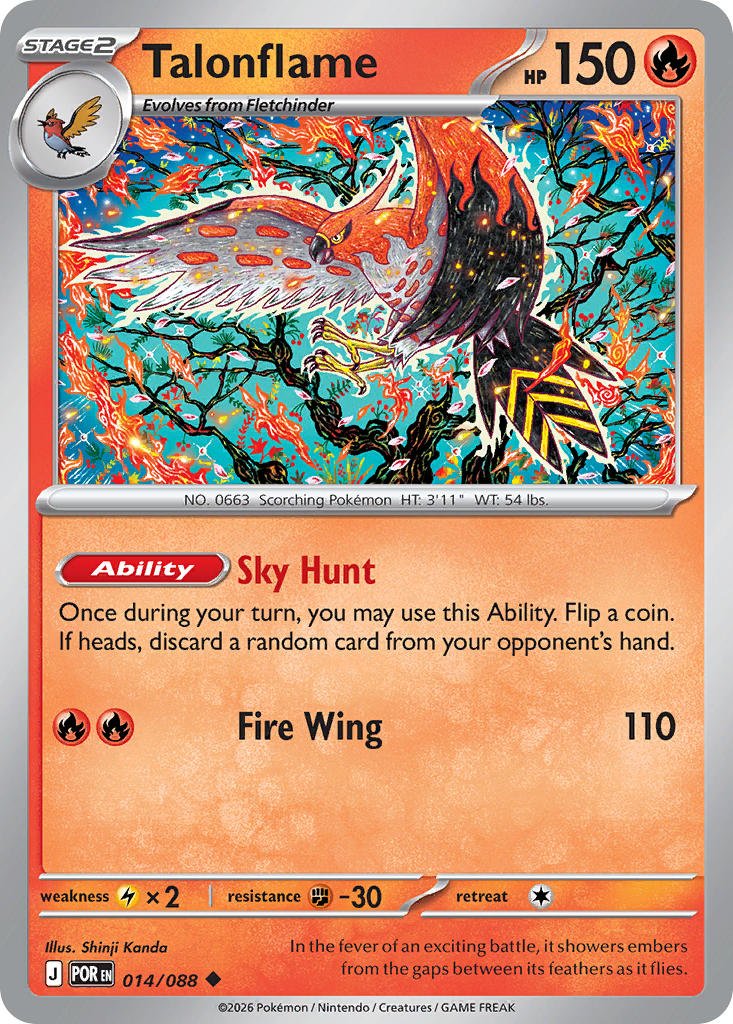 Talonflame by Cards Corner on MYNTED