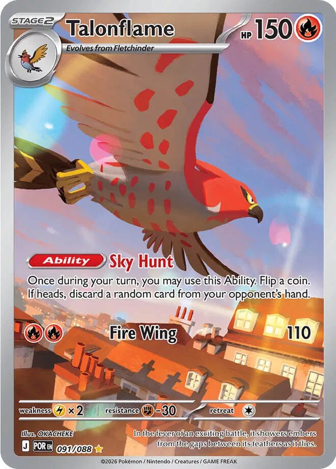 Talonflame - Perfect Order - IR 091/088 - English by MechaKai Collectibles on MYNTED