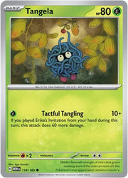 Tangela - 114/165 - Reverse Holofoil by The Archive Stop on MYNTED