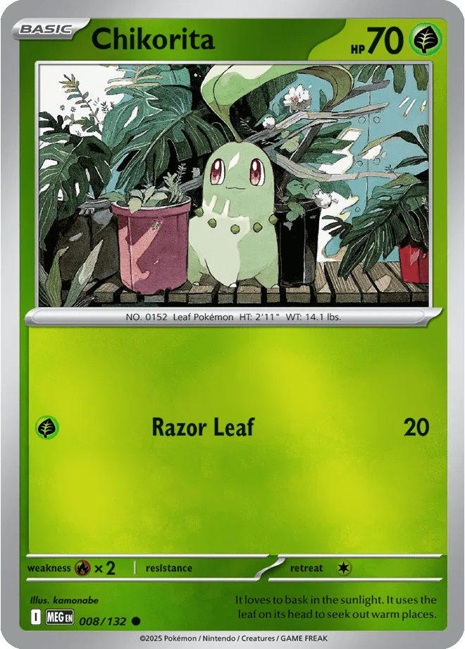 Tangela Mega Evolution Common • 006/132 Reverse Holofoil by Shark Pop Culture on MYNTED