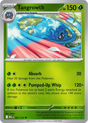 Tangela Mega Evolution Common • 006/132 Reverse Holofoil by Shark Pop Culture on MYNTED