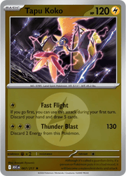 Tapu Koko - 067/217 - Reverse Holofoil (Energy Symbol Pattern) by The Archive Stop on MYNTED