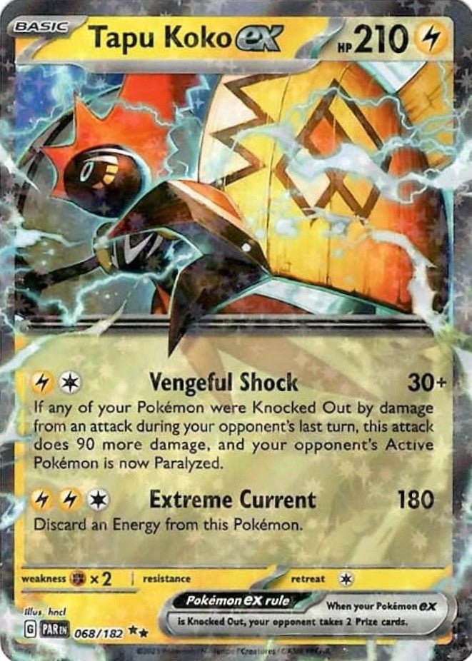 tapu koko ex paradox rift 068/182 by ISB Collector on MYNTED
