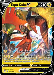 Tapu Koko V Battle styles 050/163 by ISB Collector on MYNTED