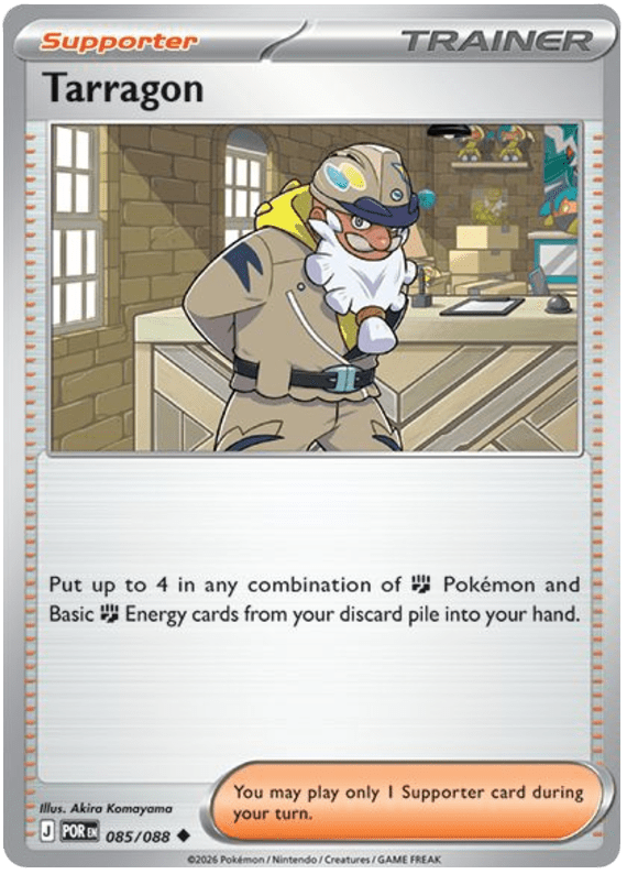 Tarragon 085/088 Uncommon | Mega Evolution – Perfect Order by Worth the XP on MYNTED