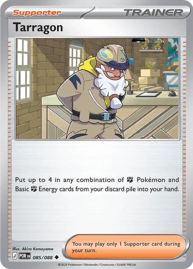 Tarragon Perfect Order Uncommon • 085/088 Normal by Pokezero on MYNTED