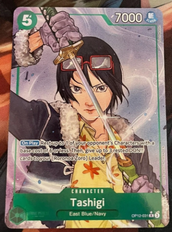 Tashigi (Alternate Art) - Legacy of the Master (OP12-031) by Nekohime TCG on MYNTED