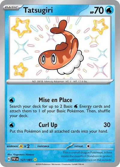 Tatsugiri 127/091 - Paldean Fates - Shiny Rare by Light Collectibles on MYNTED