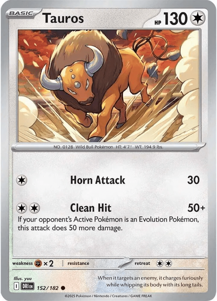 Tauros 152 Rev Holo - Destined Rivals by PokéPW on MYNTED