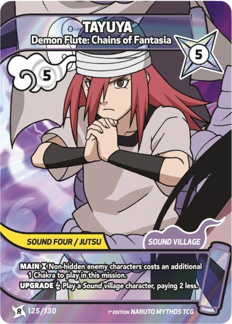 TAYUYA 125/130 - R - Naruto Mythos by Shaibz TCG on MYNTED