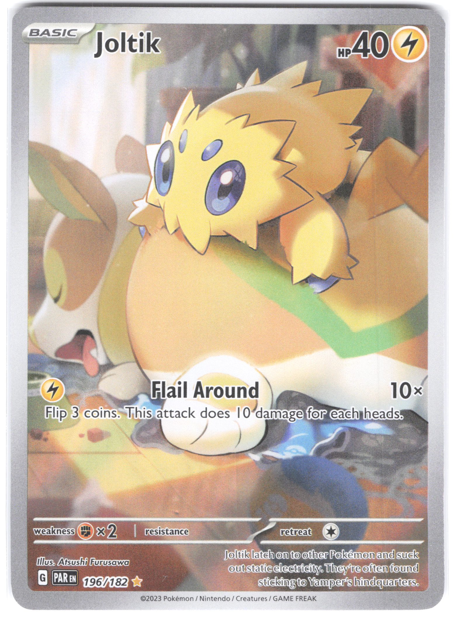Joltik Paradox Rift Illustration Rare 196/182