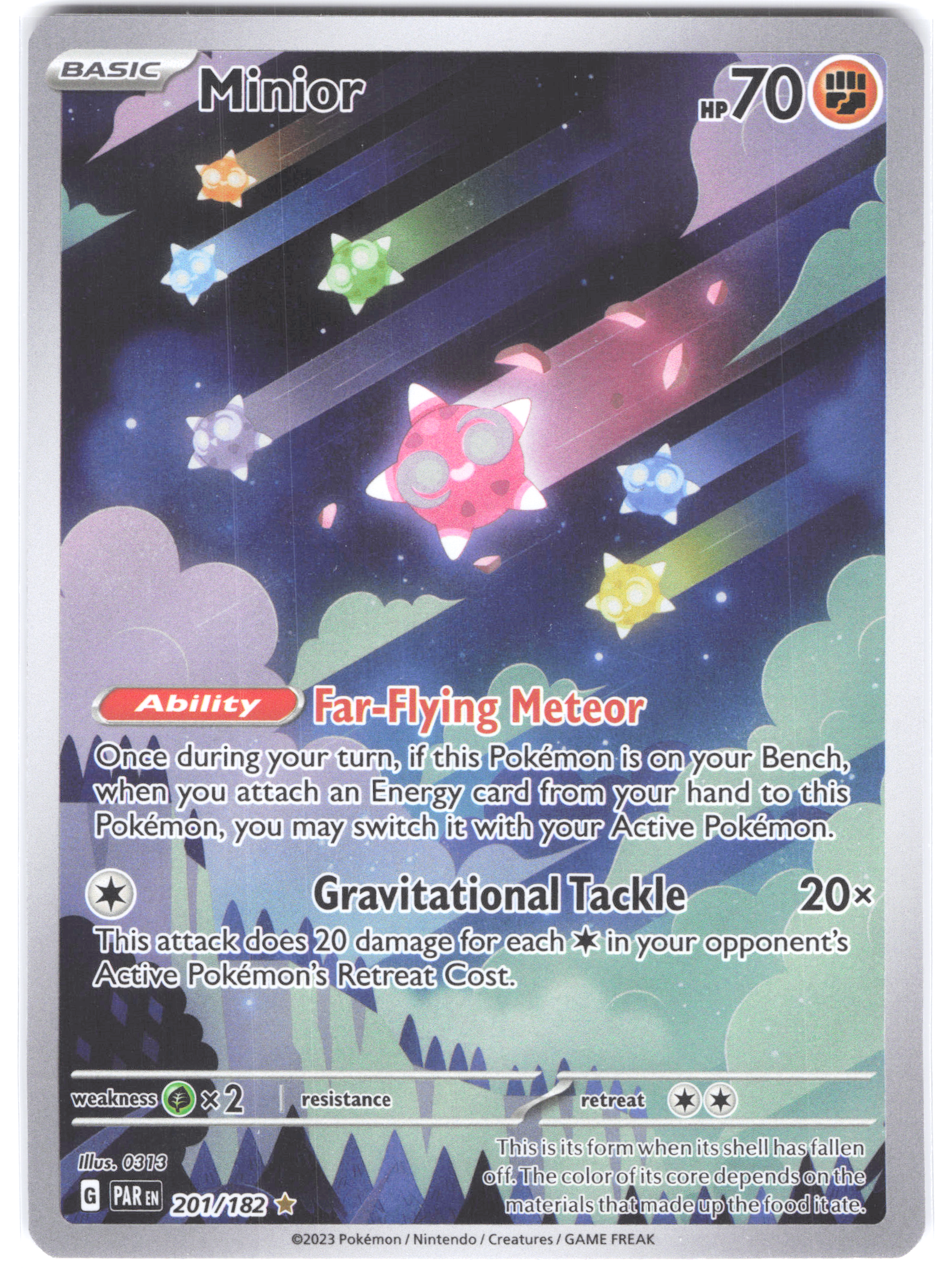 Minior Paradox Rift Illustration Rare 201/182