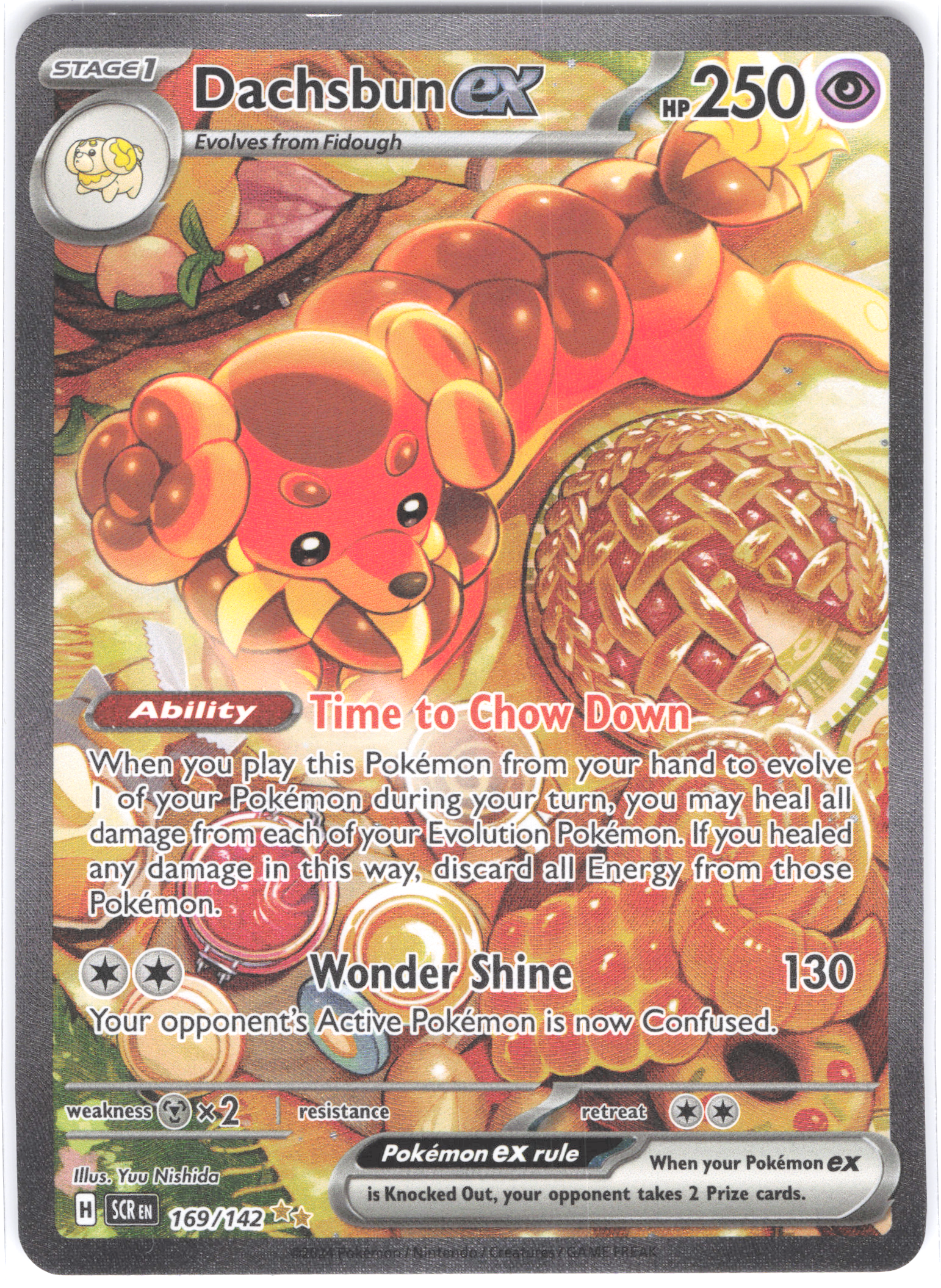 Dachsbun ex Stellar Crown Special Illustration Rare 169/142