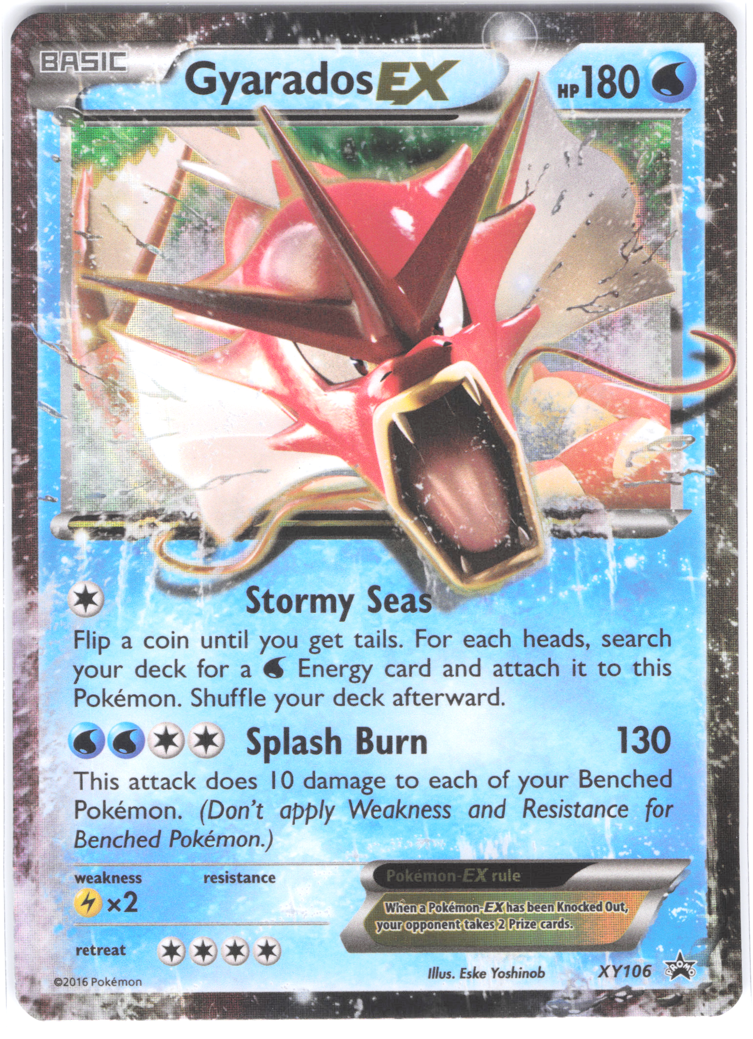 Gyarados EX XY Promos Promo XY106