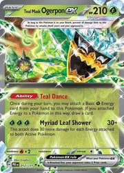 Teal Mask Ogerpon ex 012/131 (Prismatic Evolutions) by Xenia Cards on MYNTED