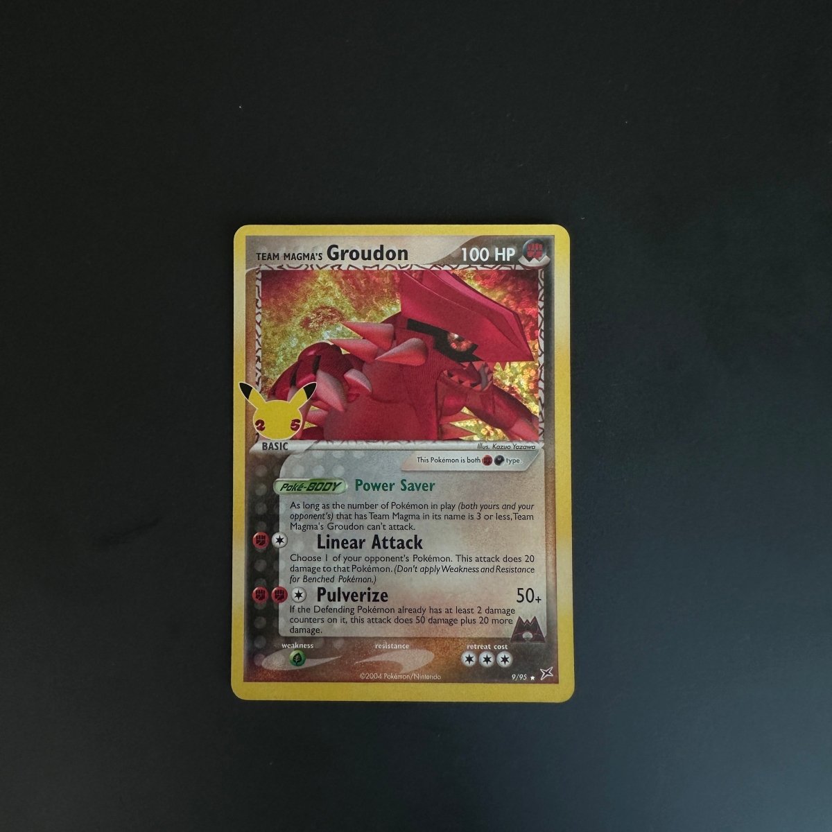 Team Magma's Groudon Celebrations: Classic Collection Classic Collection 9/95 by The Greatest on MYNTED