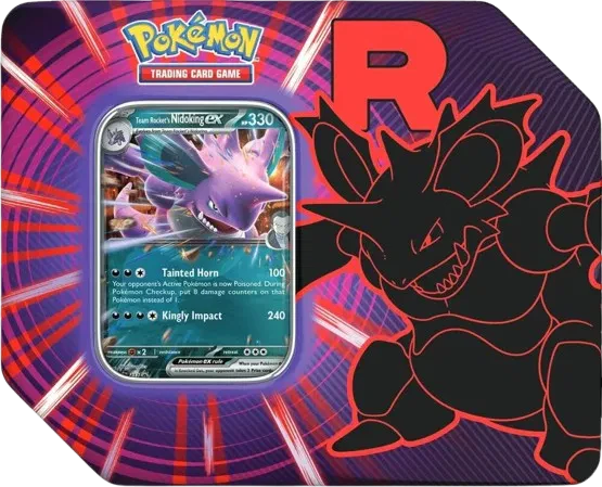Team Rocket Tin [Mewtwo/Nidoking/Persian] by Light Collectibles on MYNTED