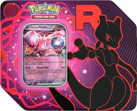 Team Rocket Tin [Mewtwo/Nidoking/Persian] by Light Collectibles on MYNTED
