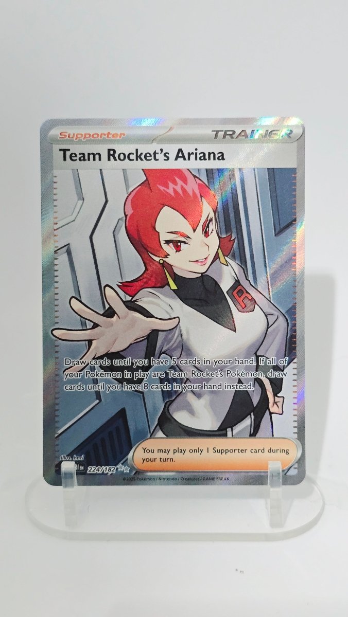 Team Rocket's Ariana - Destined Rivals - UR 224/182 - English by MechaKai Collectibles on MYNTED
