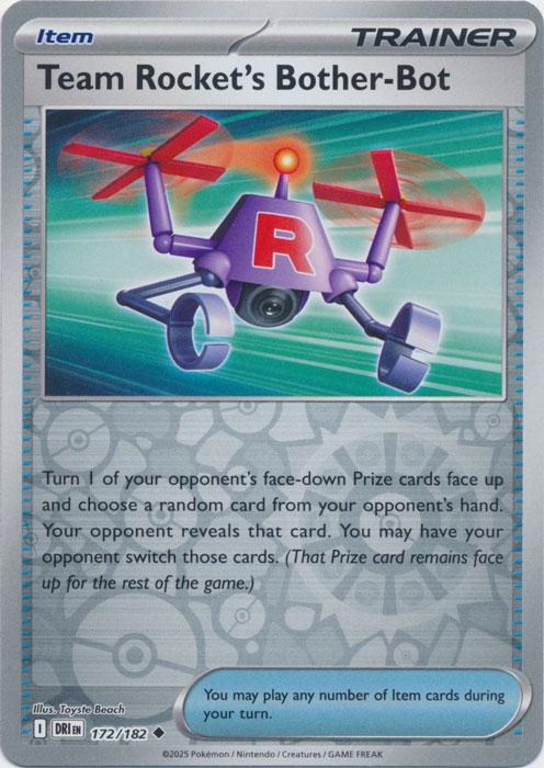 Team Rocket's Bother-Bot [Reverse Holo] 172 Pokemon Destined Rivals by Moe‘s Vault on MYNTED