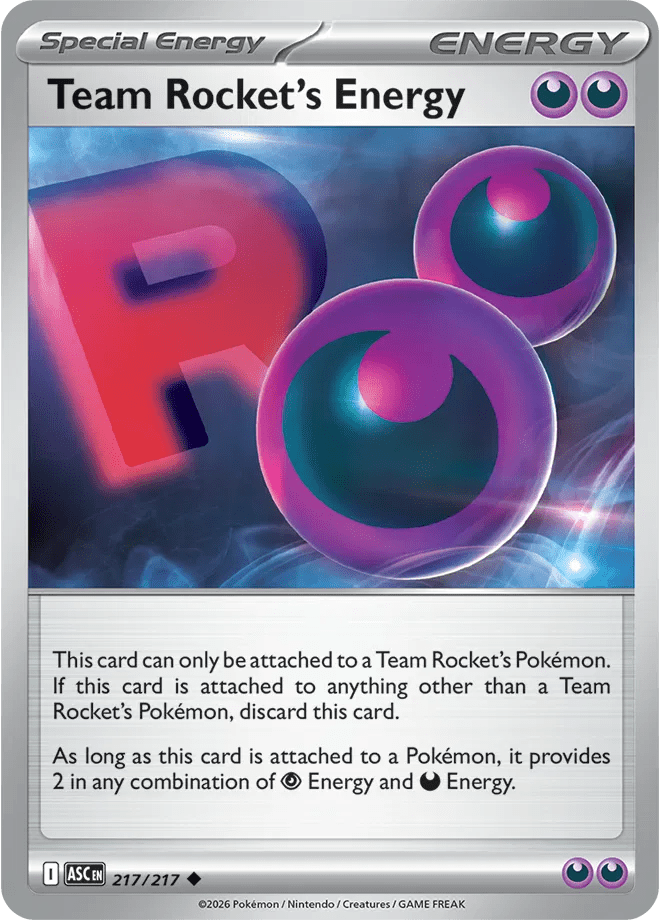 Team Rocket's Energy Ascended Heroes Uncommon 217/217 by PokeMagic on MYNTED
