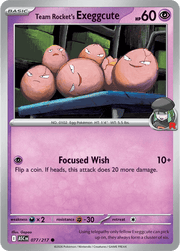 Team Rocket's Exeggcute 077/217 (Ascended Heroes) by PokéPW on MYNTED
