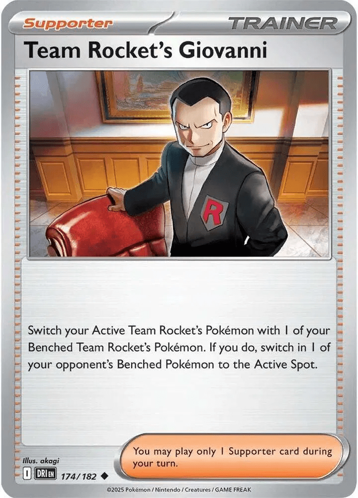 Team Rocket's Giovanni 174 - Destined Rivals by PokéPW on MYNTED