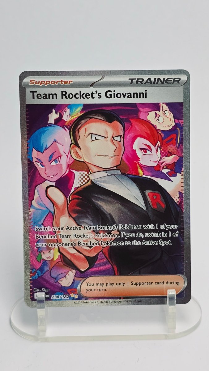 Team Rocket's Giovanni - Destined Rivals - SIR 238/182 - English by MechaKai Collectibles on MYNTED