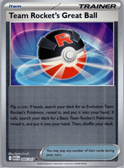 Team Rocket's Great Ball - 205/217 (Reverse Holo) - ME: Ascended Heroes (ASC) by SAFAQATI on MYNTED