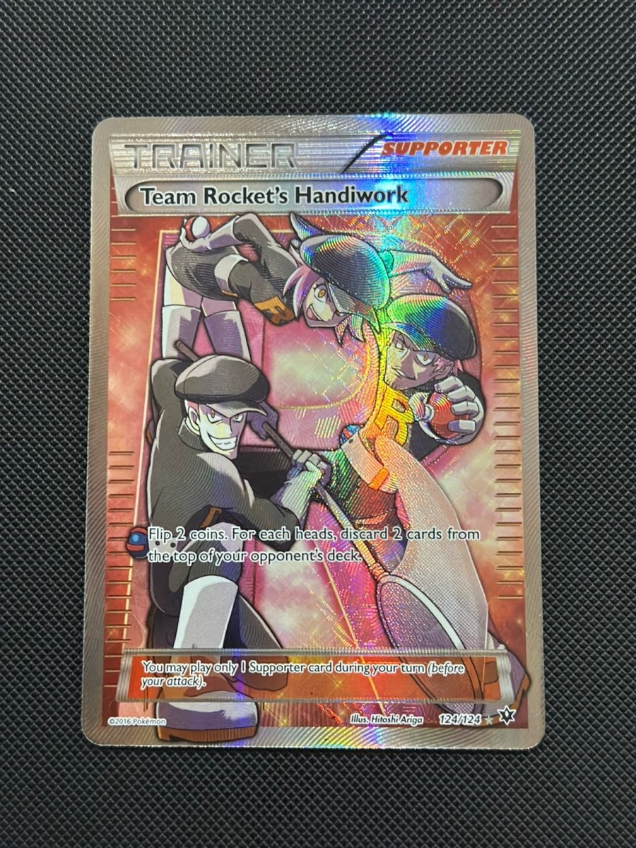 Team Rocket's Handiwork (Full Art) Fates Collide Ultra Rare • 124 Holofoil by Marnie’s TCG on MYNTED