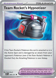 Team Rocket's Hypnotizer 206/217 - Ascended Heroes - Reverse Holofoil by Light Collectibles on MYNTED