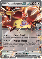 Team Rocket's Kangaskhan ex 162/217 Double Rare | Mega Evolution – Ascended Heroes by Worth the XP on MYNTED