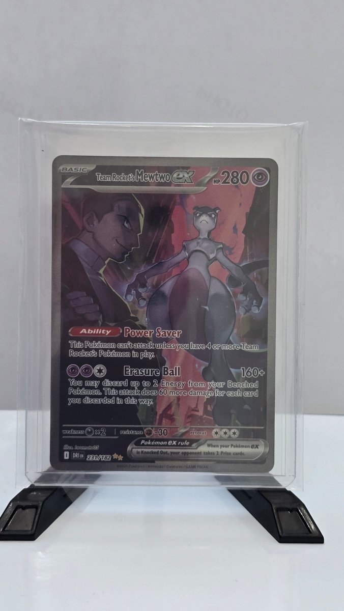 Team Rocket's Mewtwo ex - Destined Rivals - SIR 231/182 - English by MechaKai Collectibles on MYNTED