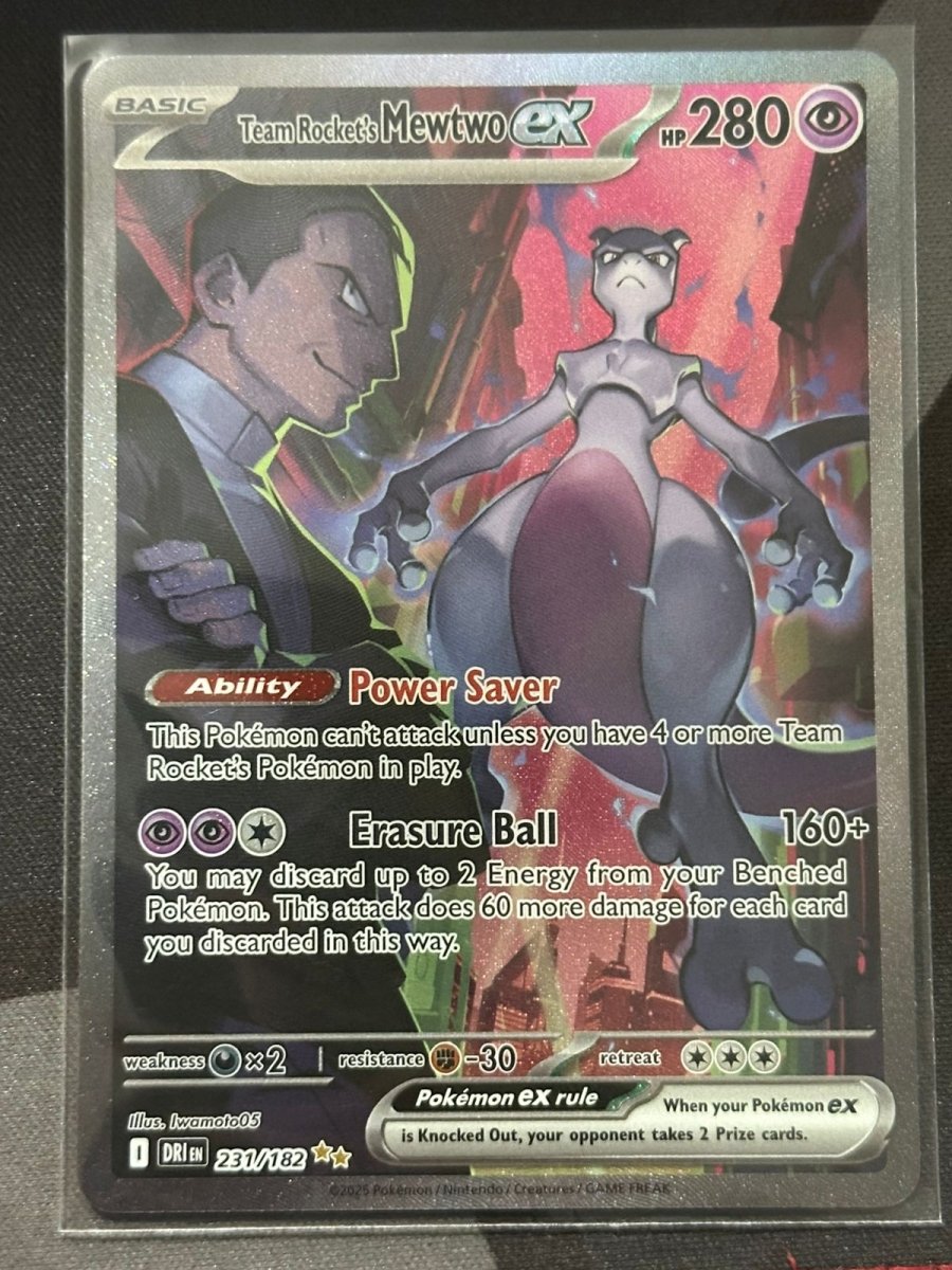Team Rocket's Mewtwo ex Destined Rivals Special Illustration Rare • 231/182 Holofoil by Marnie’s TCG on MYNTED