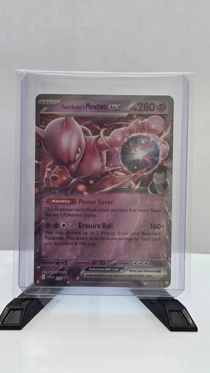 Team Rocket's Mewtwo ex - Scarlet & Violet Promo - Promo 216 - English by MechaKai Collectibles on MYNTED